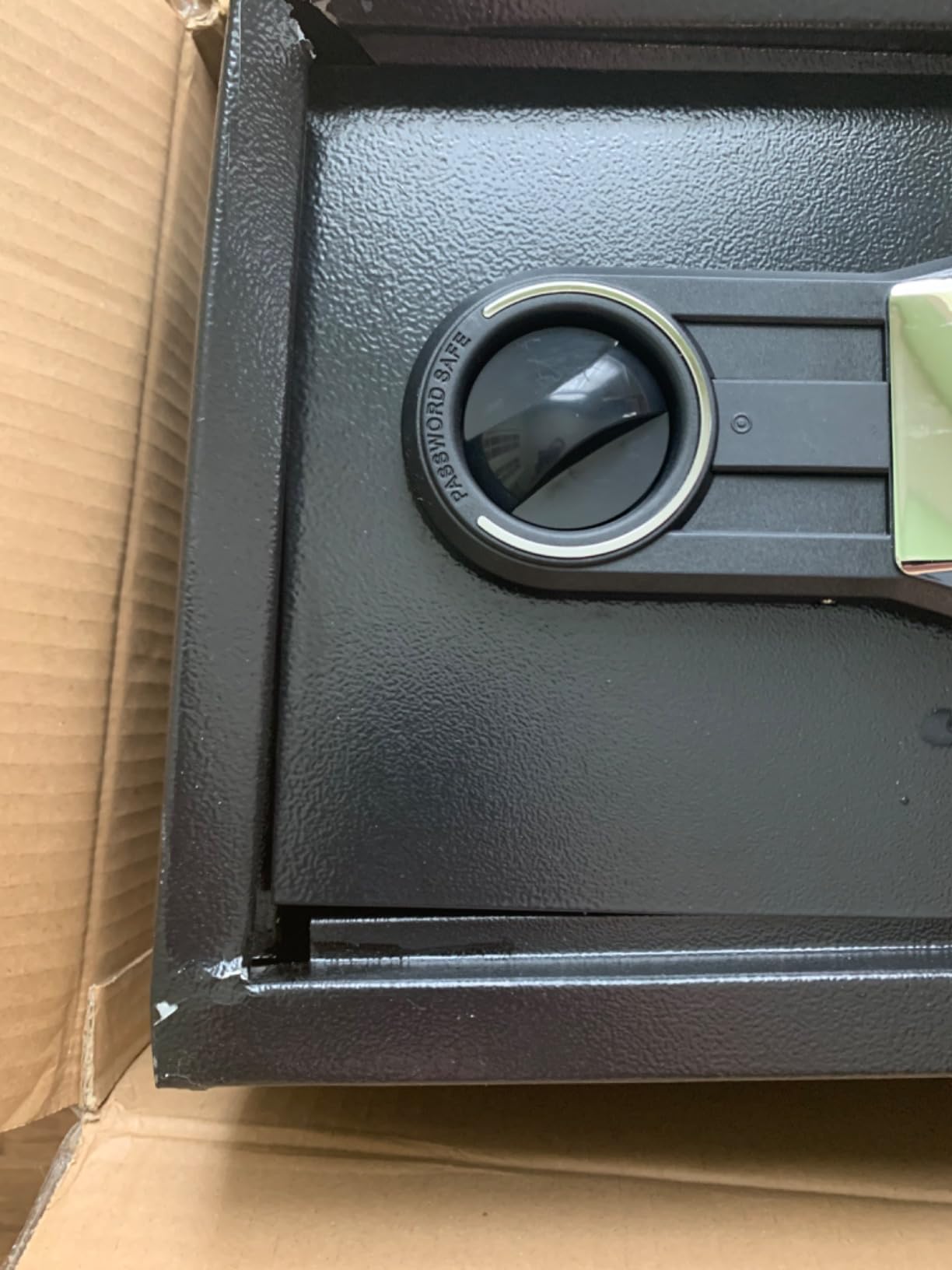 1800°F/ 35 Min Small Fireproof Safe, 15.25 Lbs Heavy Duty Safe Box customer photo 2