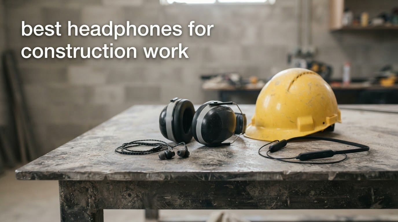 best headphones for construction work