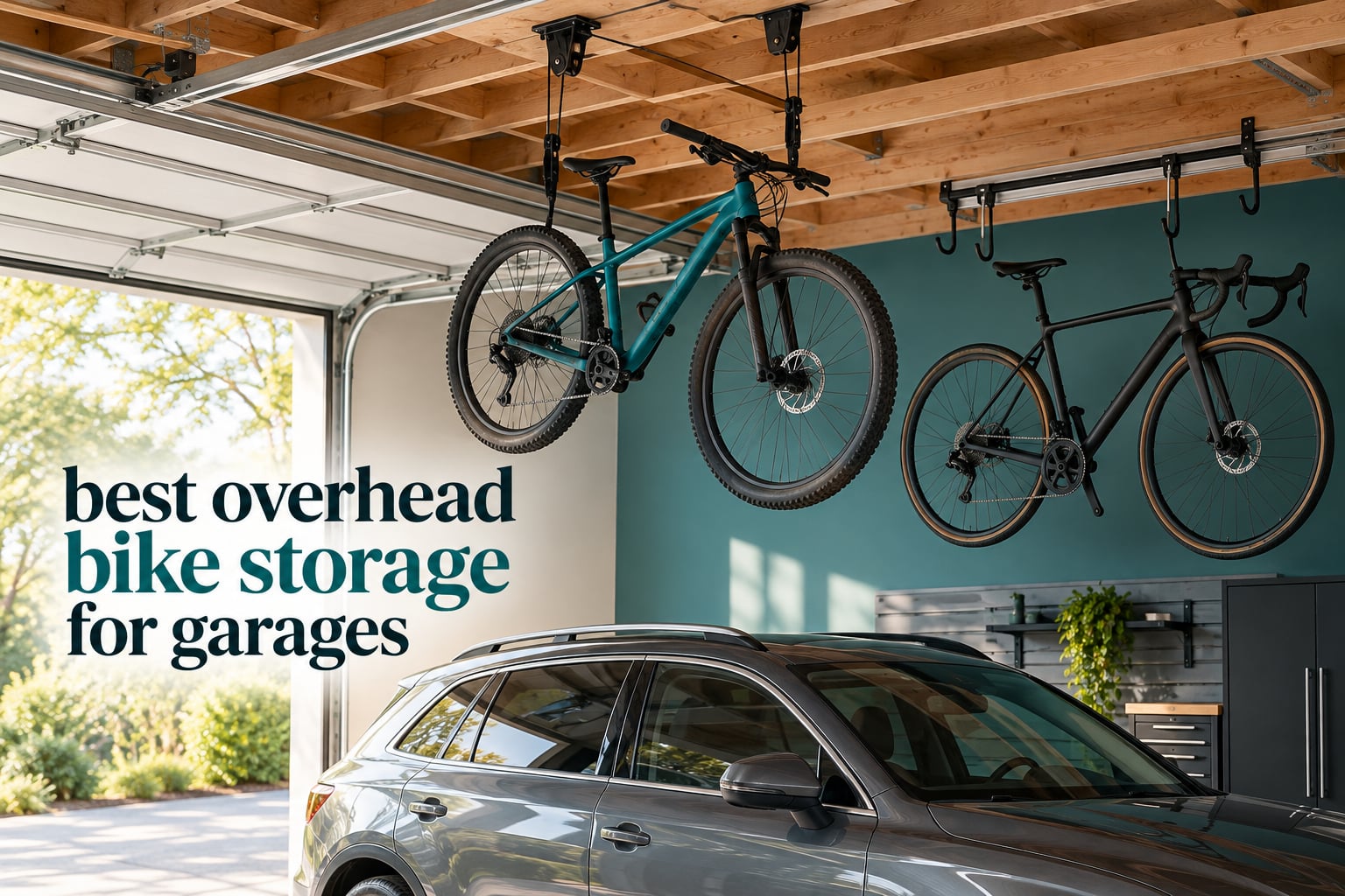 best overhead bike storage for garages