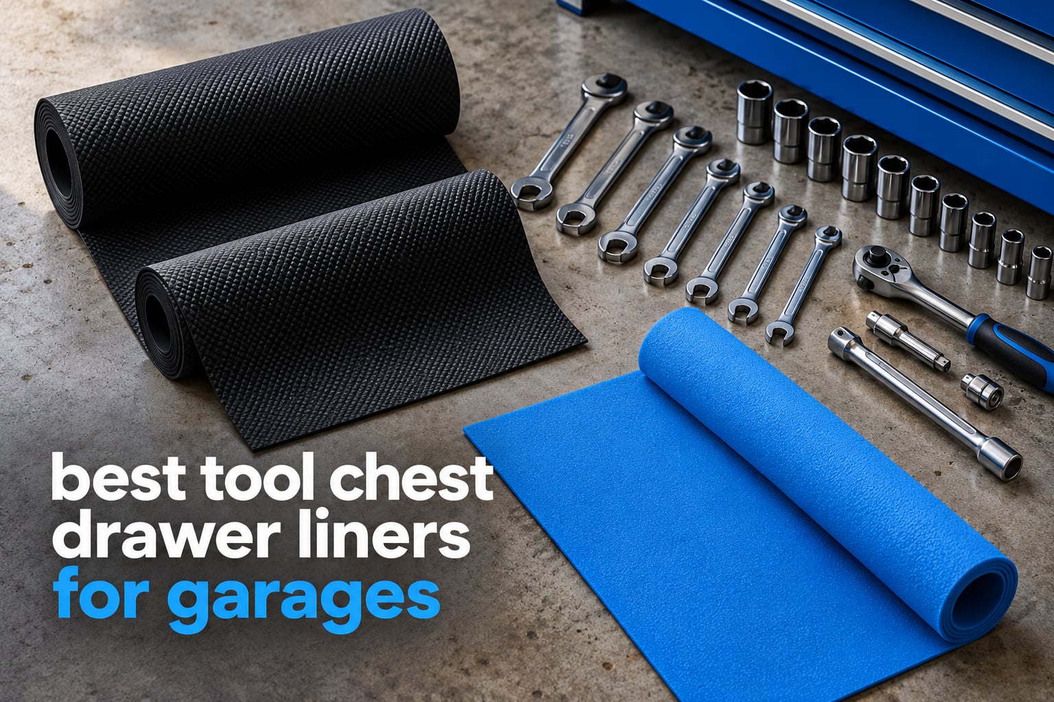 best tool chest drawer liners for garages