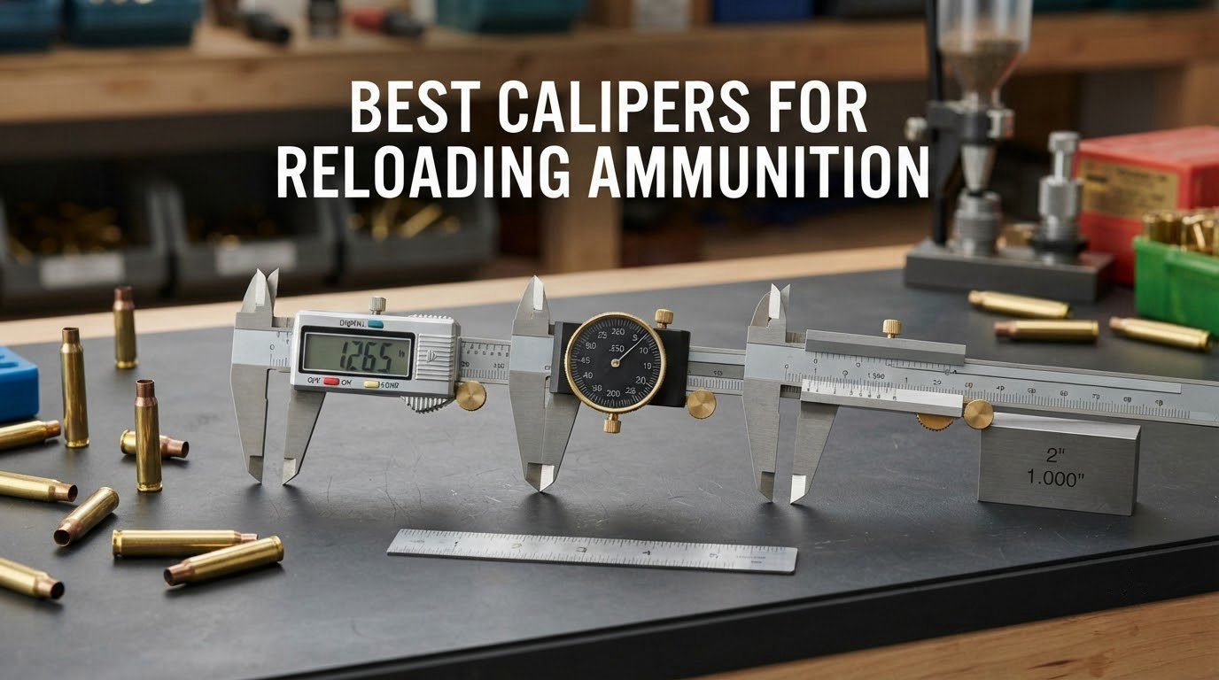 best calipers for reloading ammunition