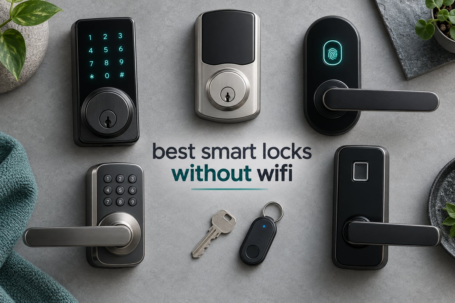 best smart locks without wifi