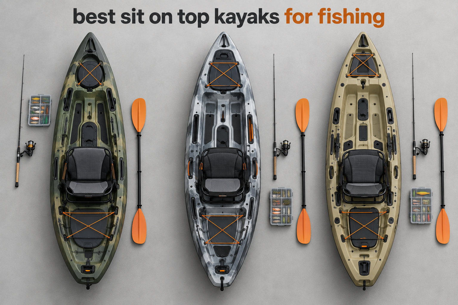 best sit on top kayaks for fishing