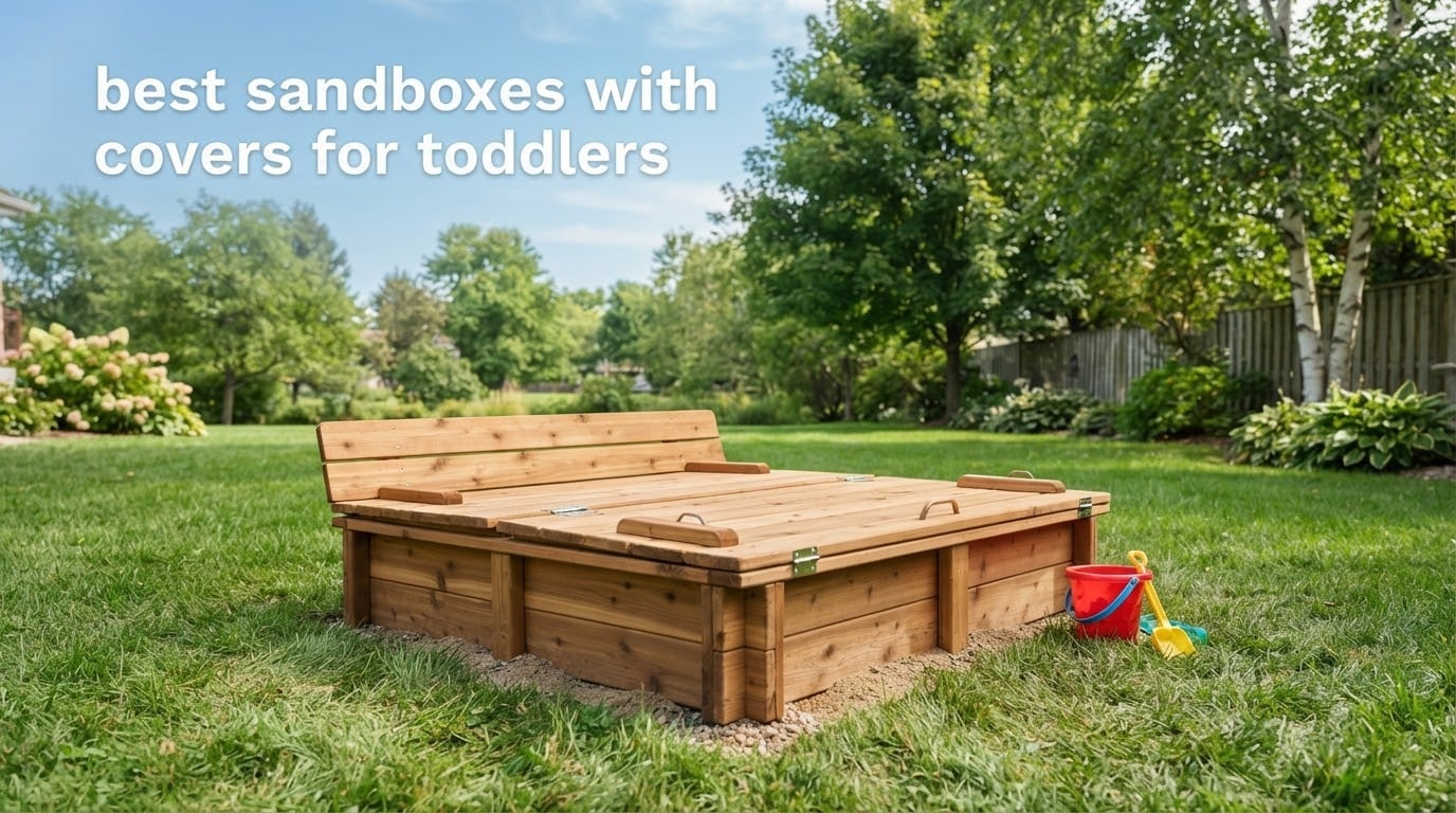best sandboxes with covers for toddlers