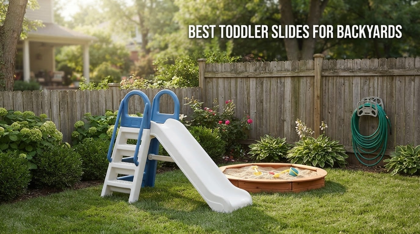 best toddler slides for backyards