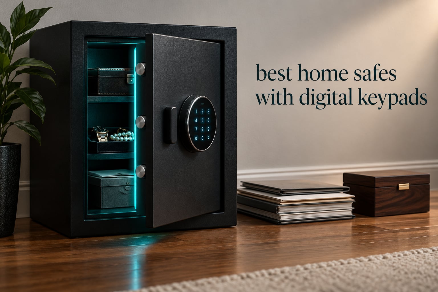 best home safes with digital keypads