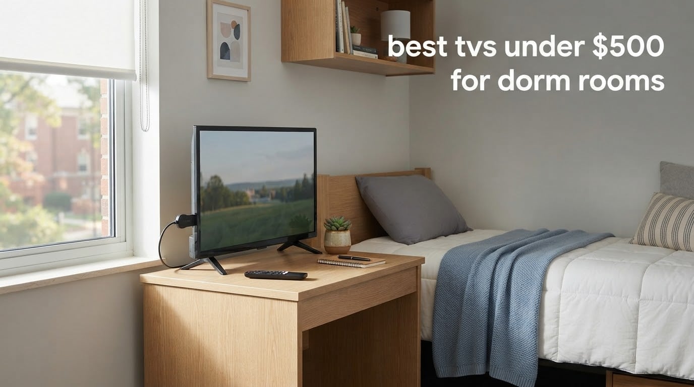 best tvs under $500 for dorm rooms