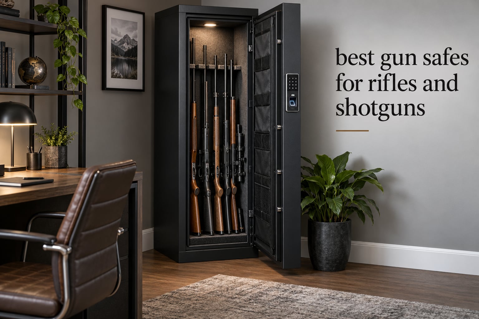 best gun safes for rifles and shotguns