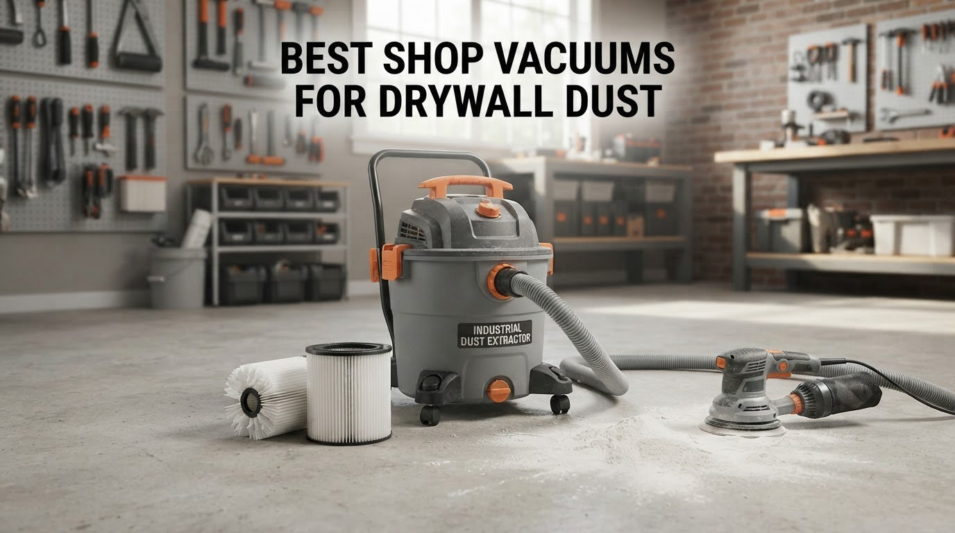 best shop vacuums for drywall dust