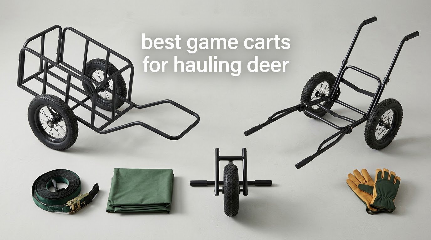 best game carts for hauling deer