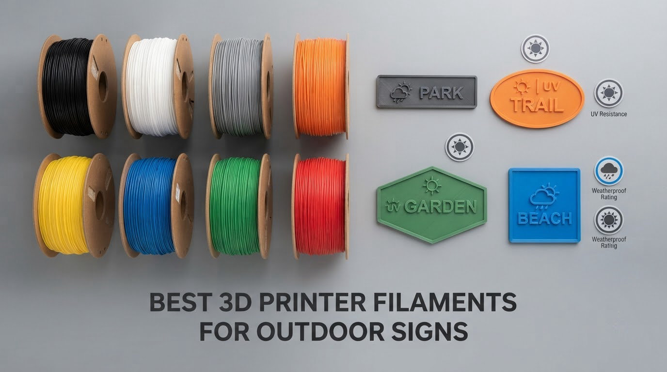 best 3d printer filaments for outdoor signs