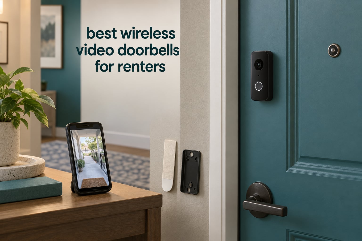 best wireless video doorbells for renters