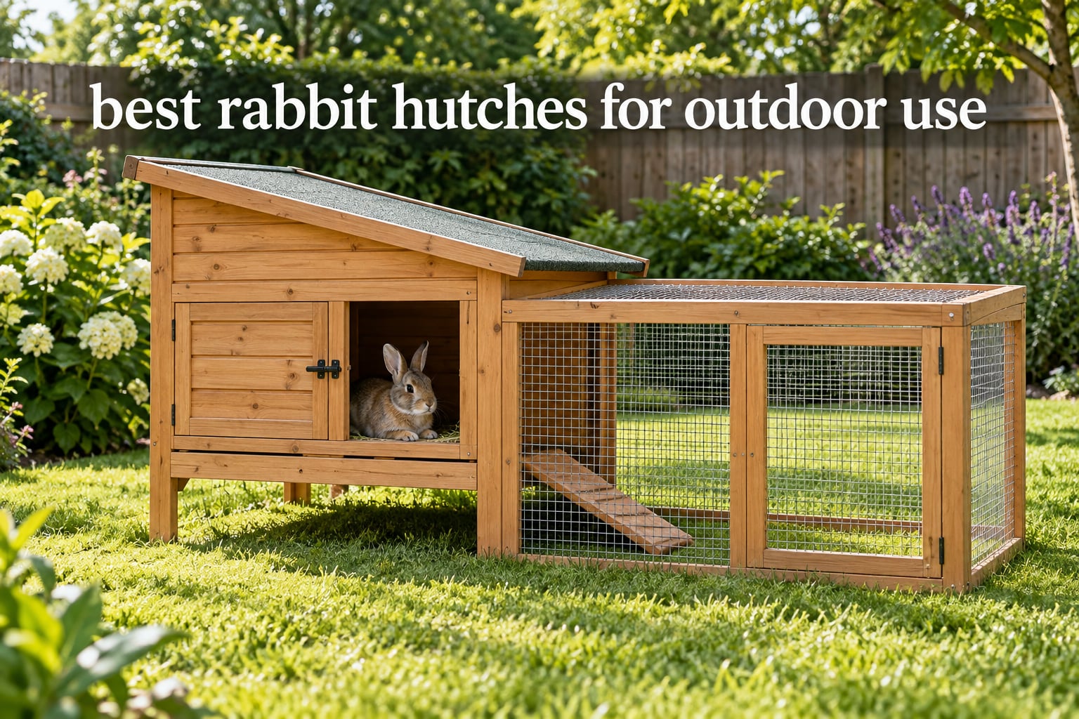 best rabbit hutches for outdoor use