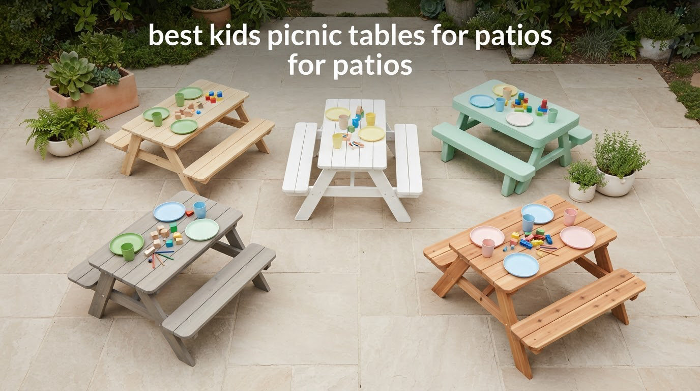best kids picnic tables for patios