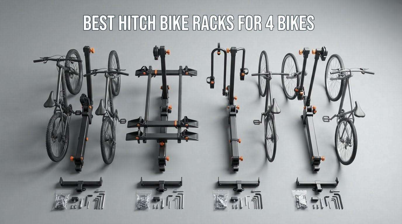 best hitch bike racks for 4 bikes