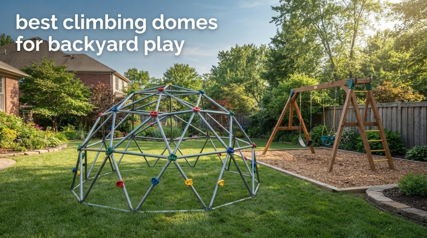 best climbing domes for backyard play