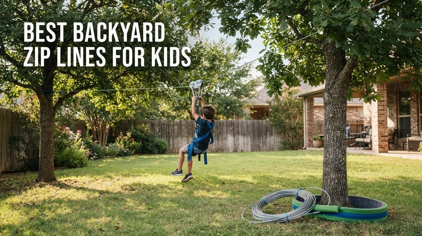 best backyard zip lines for kids