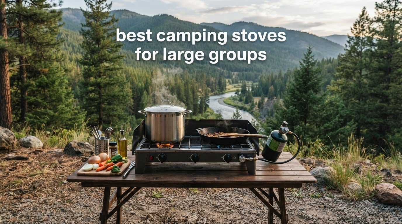 best camping stoves for large groups