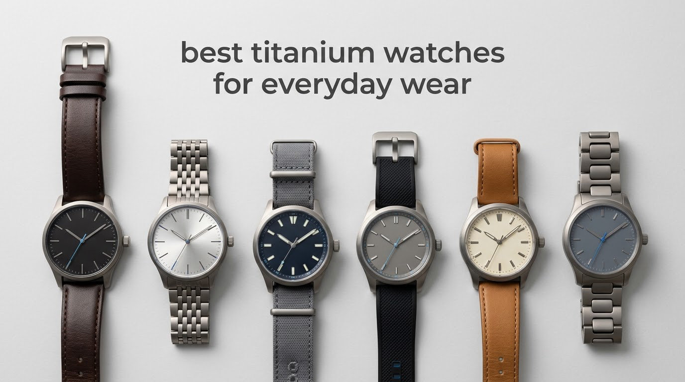 best titanium watches for everyday wear