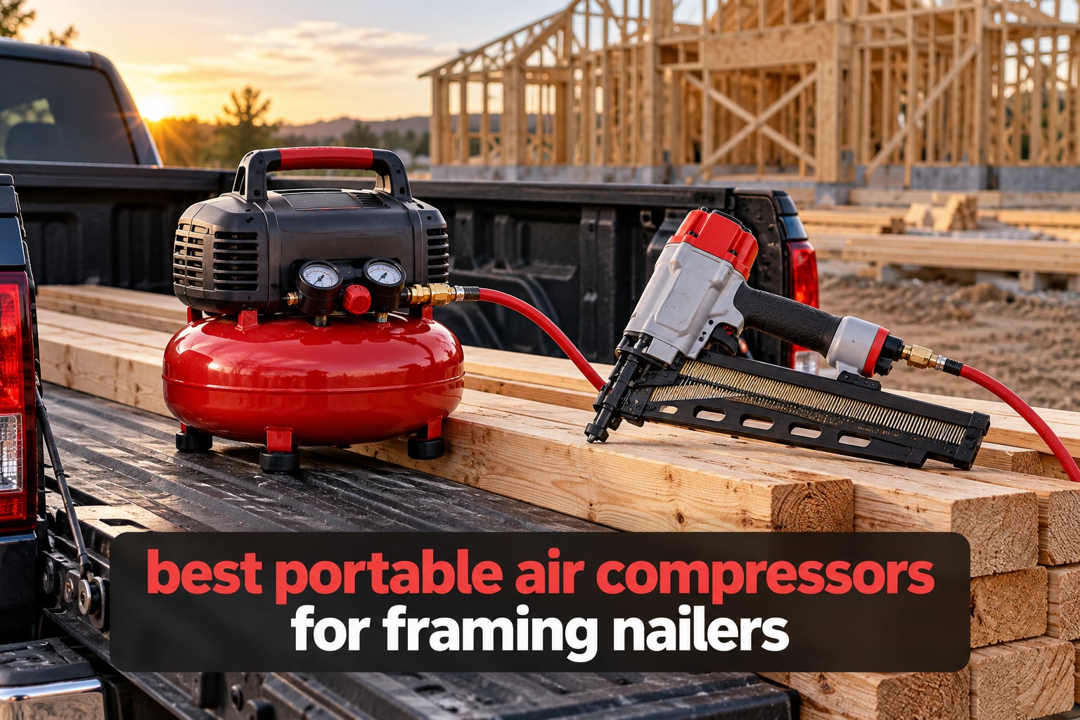 best portable air compressors for framing nailers