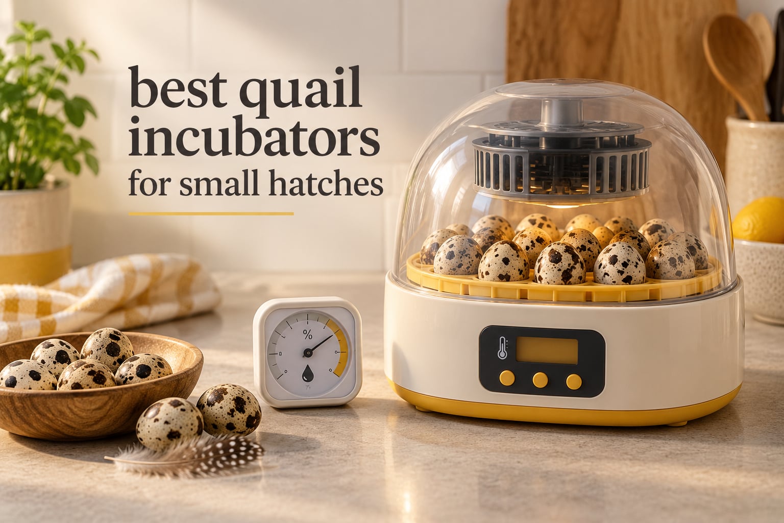 best quail incubators for small hatches