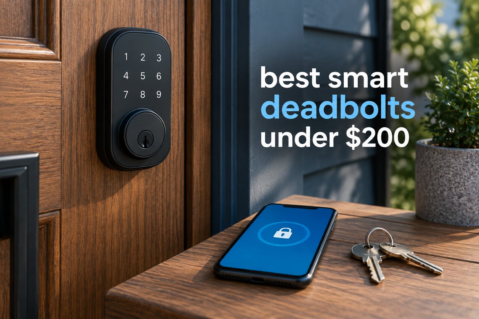 best smart deadbolts under $200