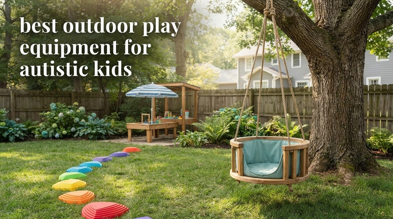 best outdoor play equipment for autistic kids