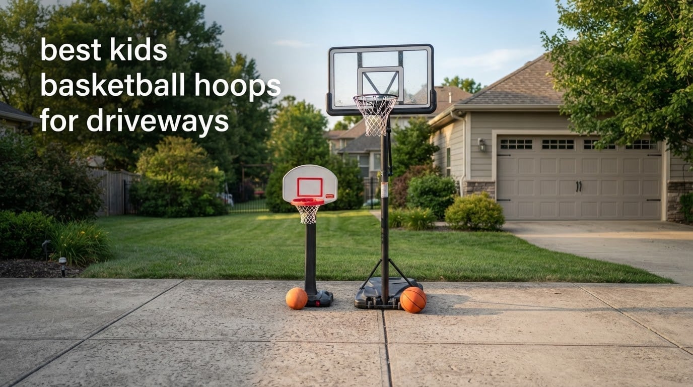 best kids basketball hoops for driveways