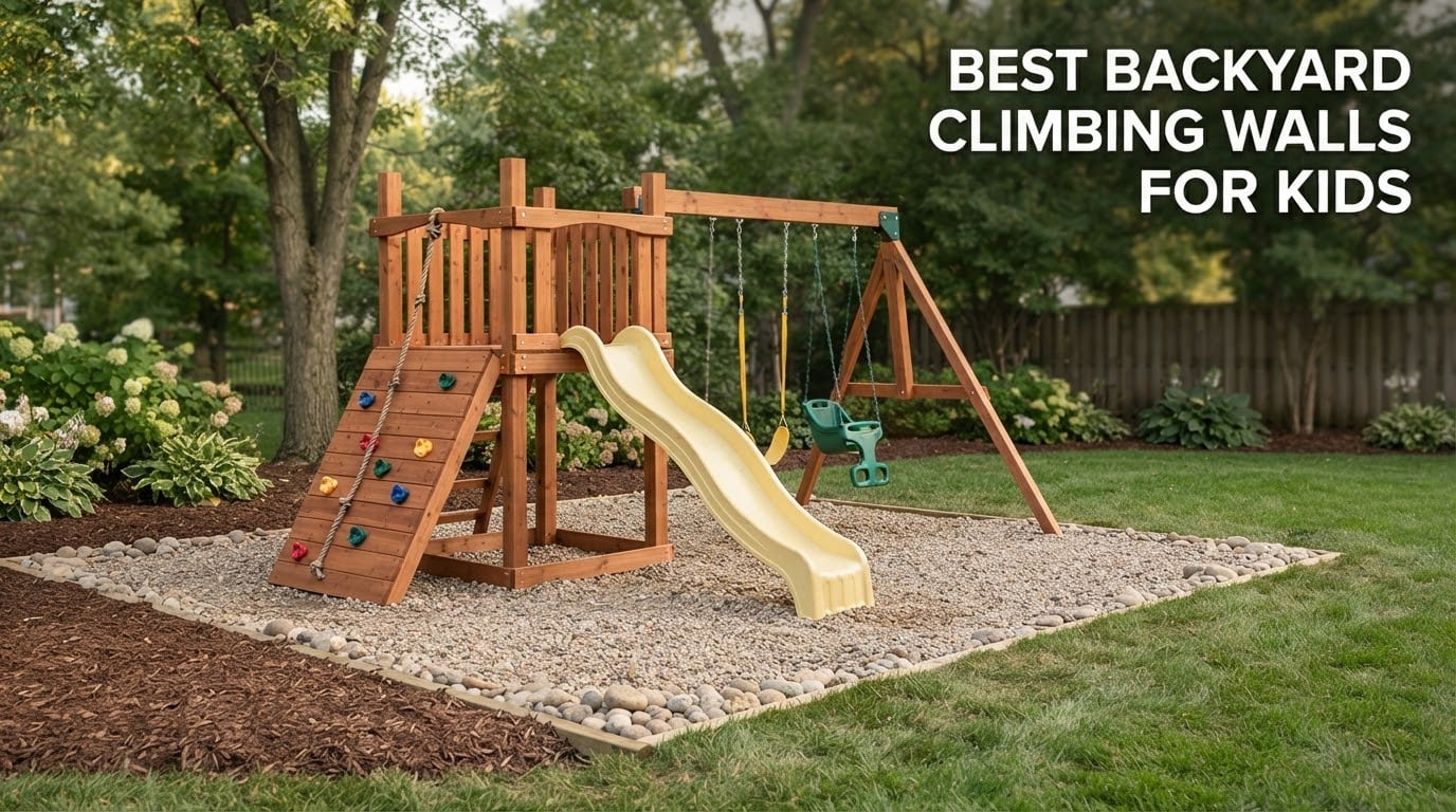 best backyard climbing walls for kids