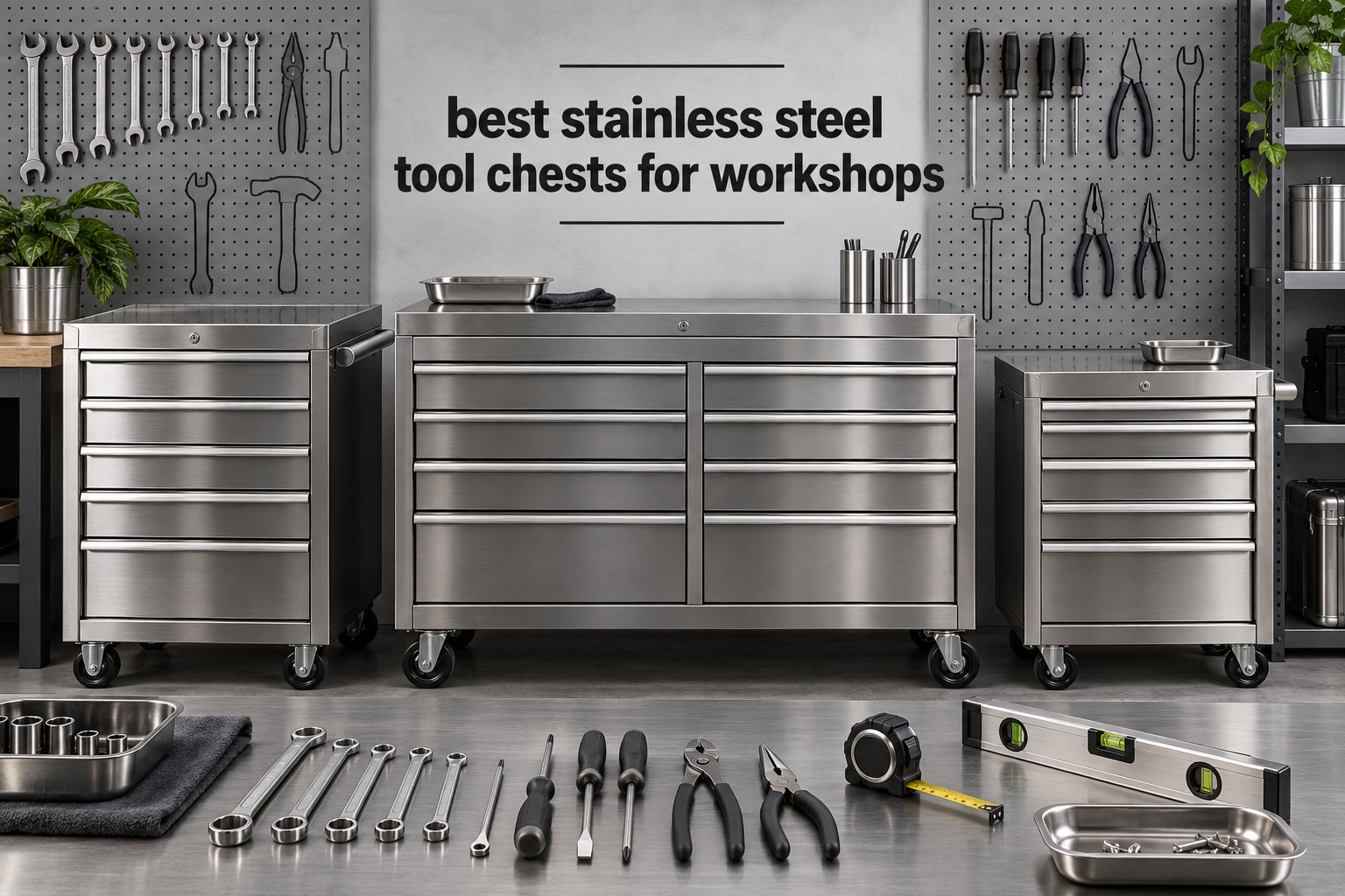 best stainless steel tool chests for workshops