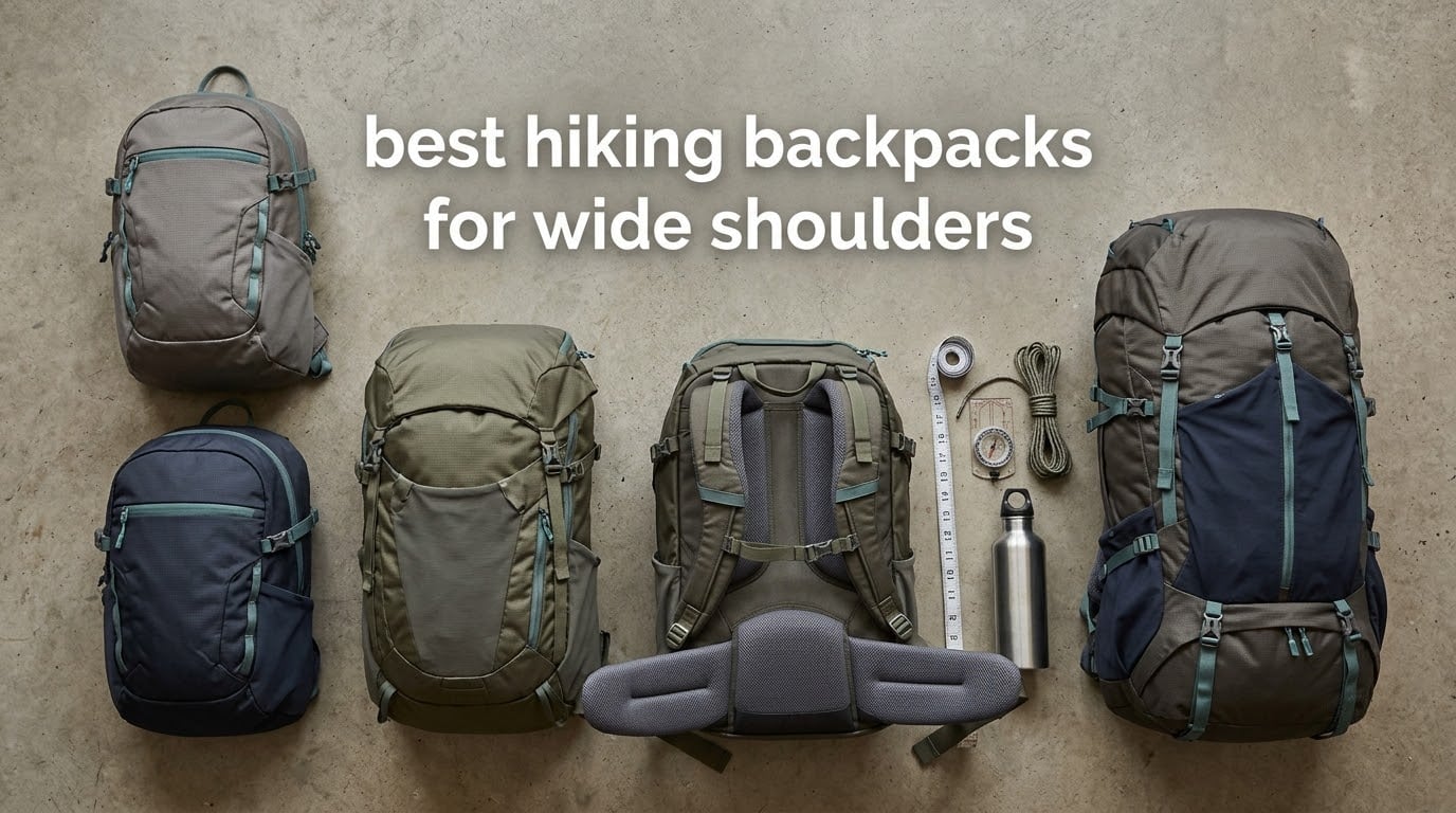 best hiking backpacks for wide shoulders
