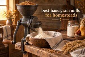 best hand grain mills for homesteads