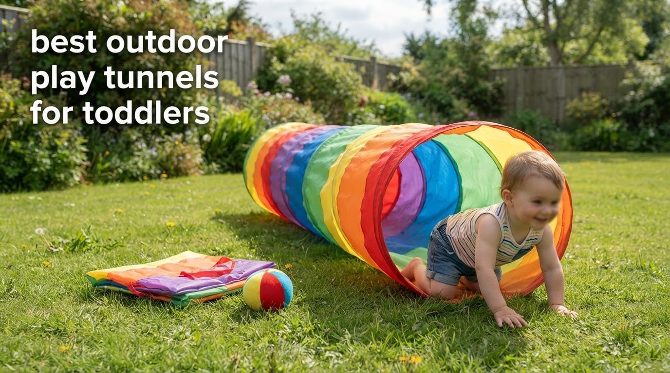 best outdoor play tunnels for toddlers