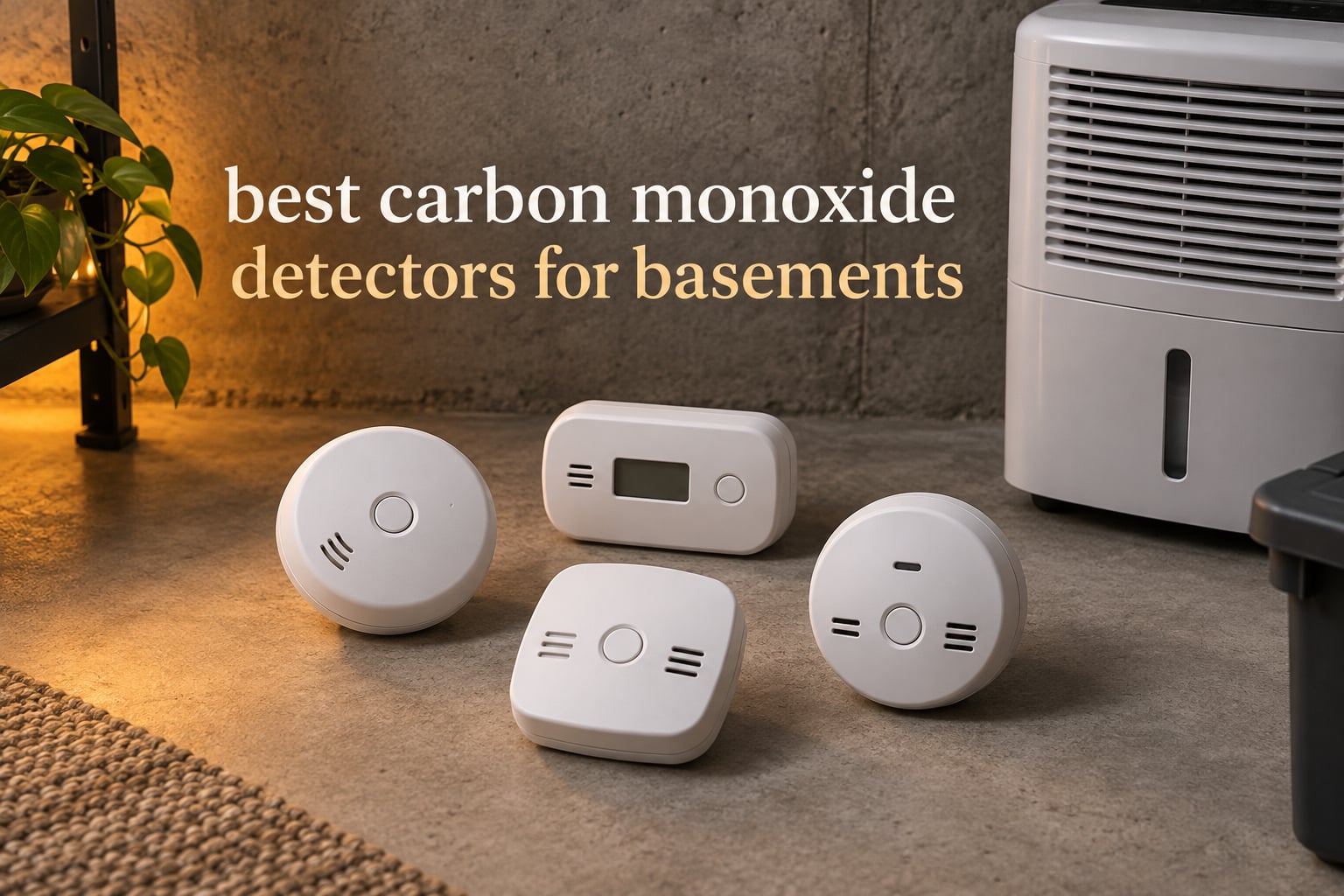 best carbon monoxide detectors for basements