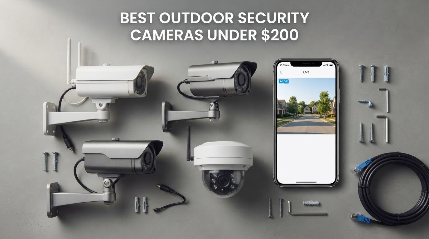 best outdoor security cameras under $200