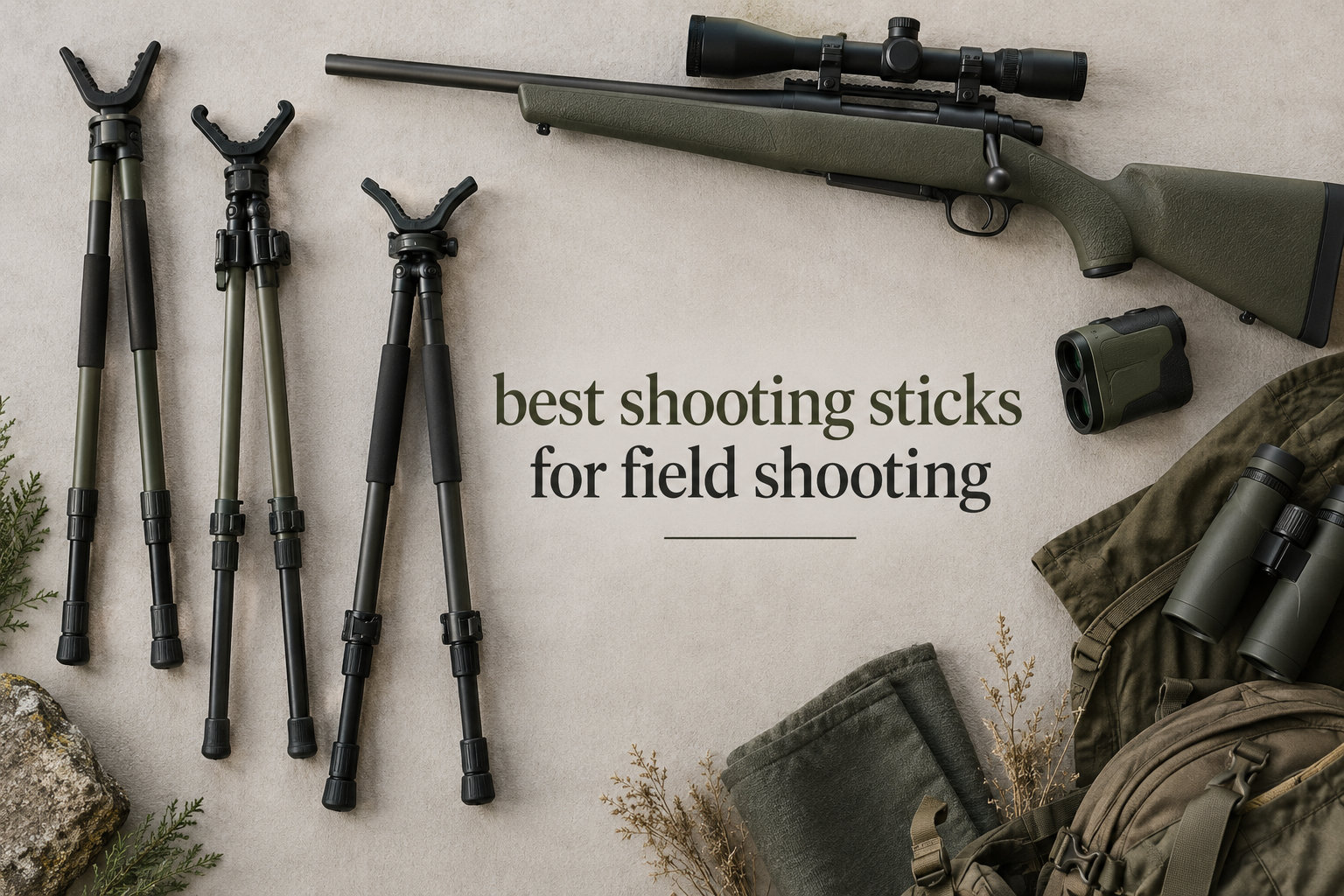 best shooting sticks for field shooting