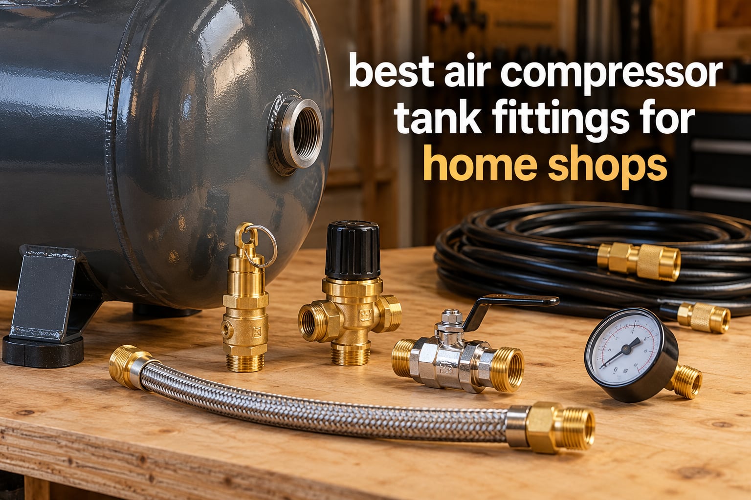 best air compressor tank fittings for home shops