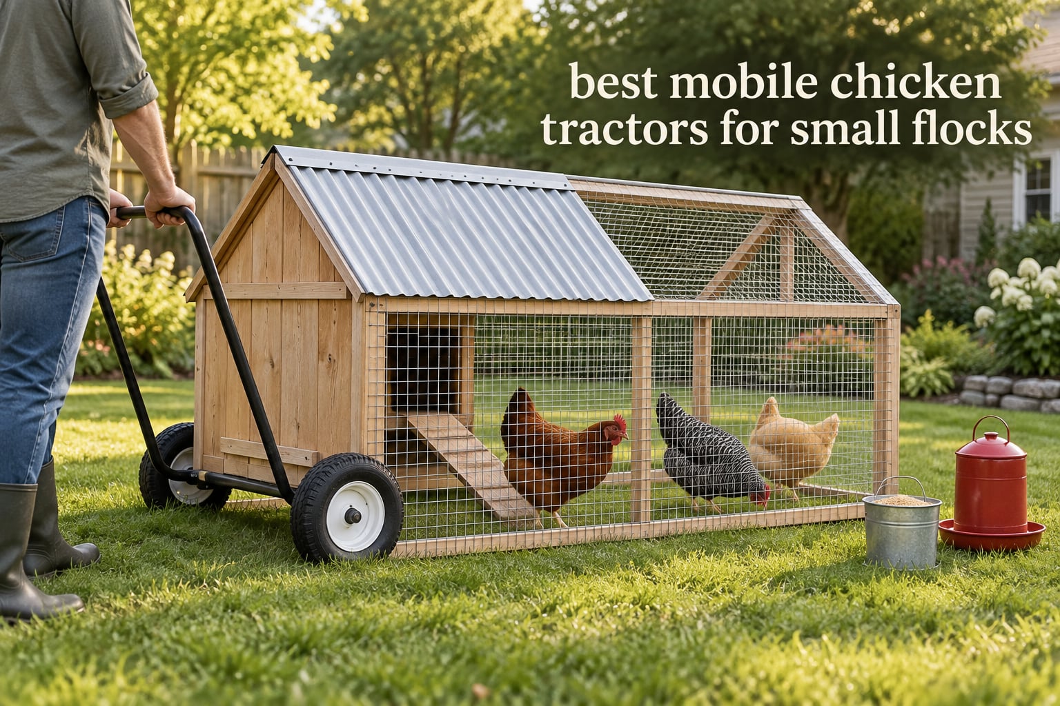 best mobile chicken tractors for small flocks