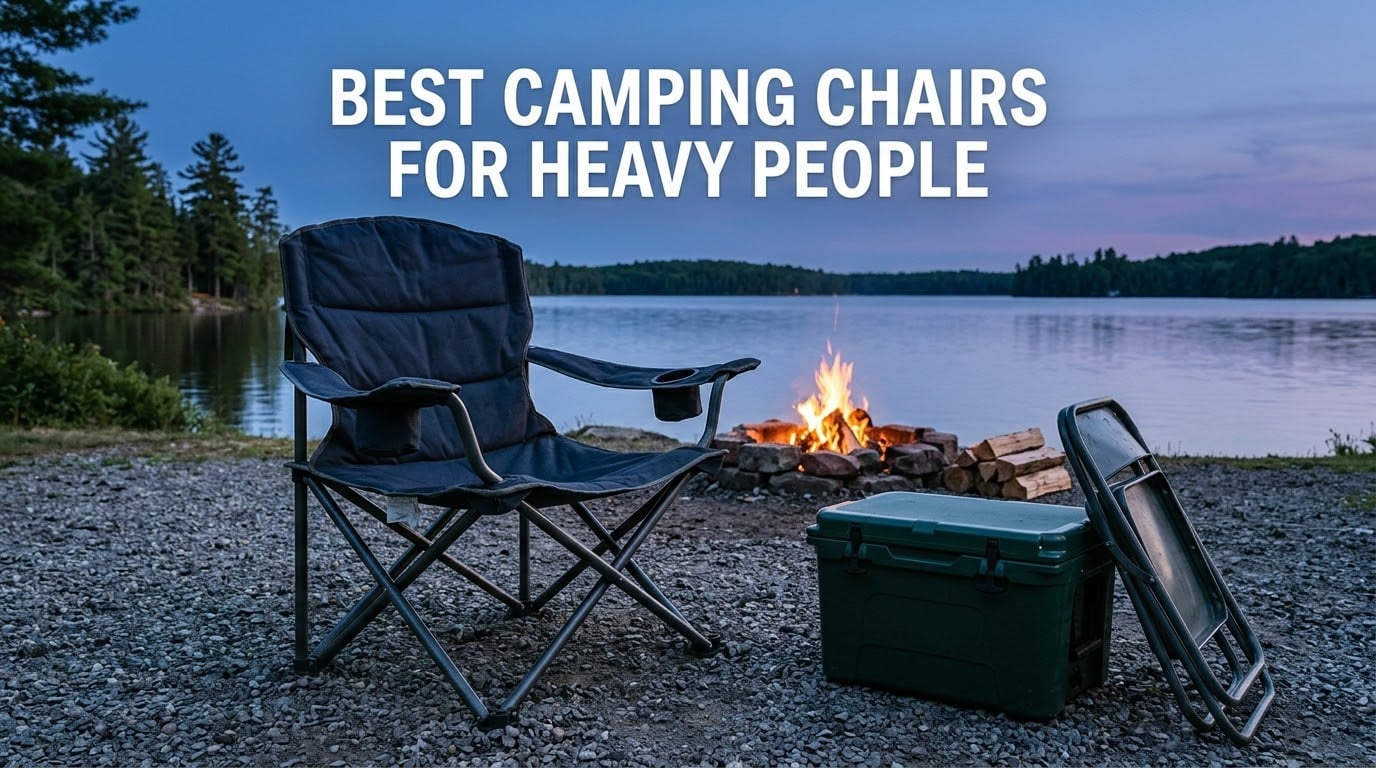 best camping chairs for heavy people