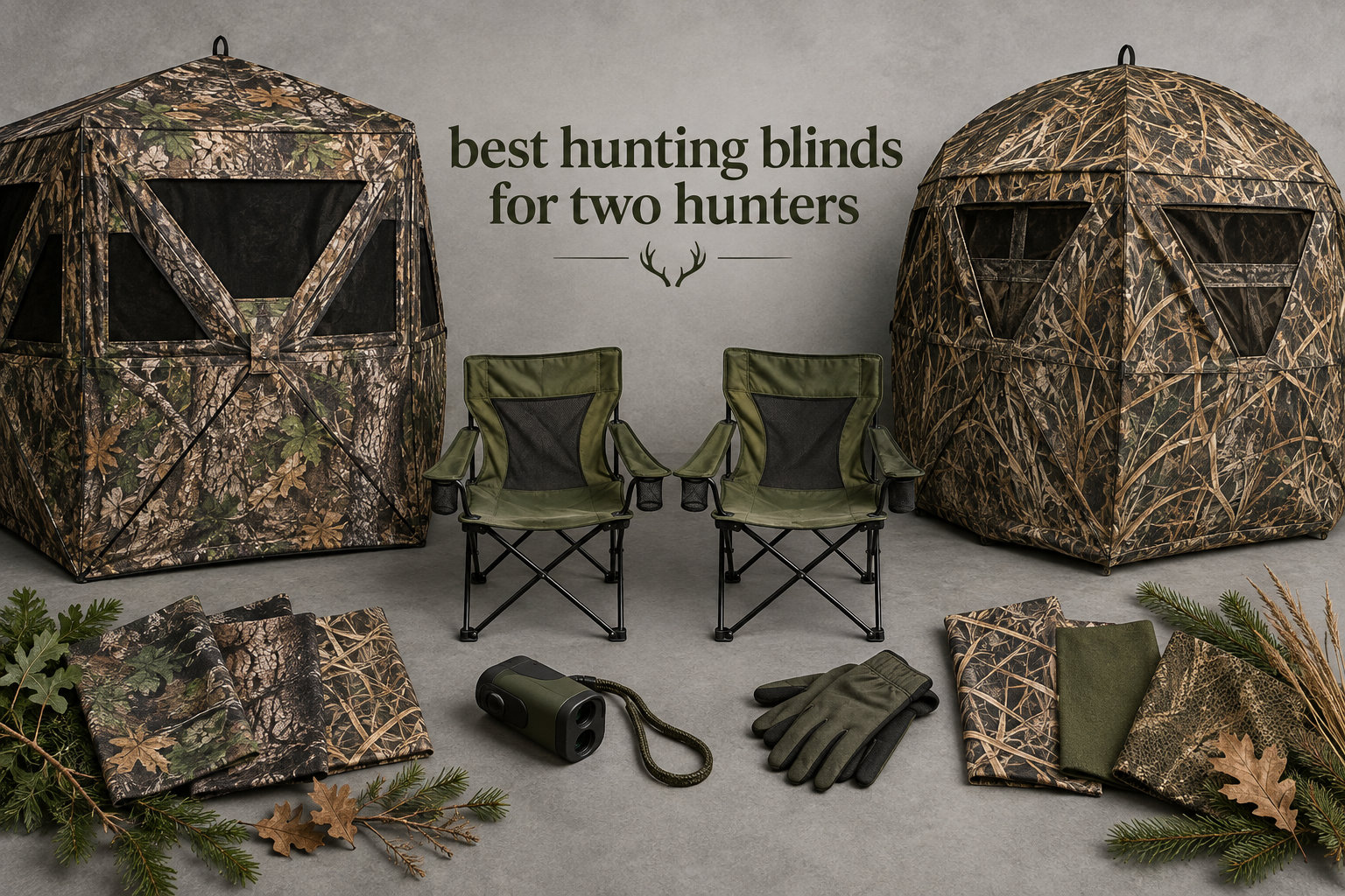 best hunting blinds for two hunters