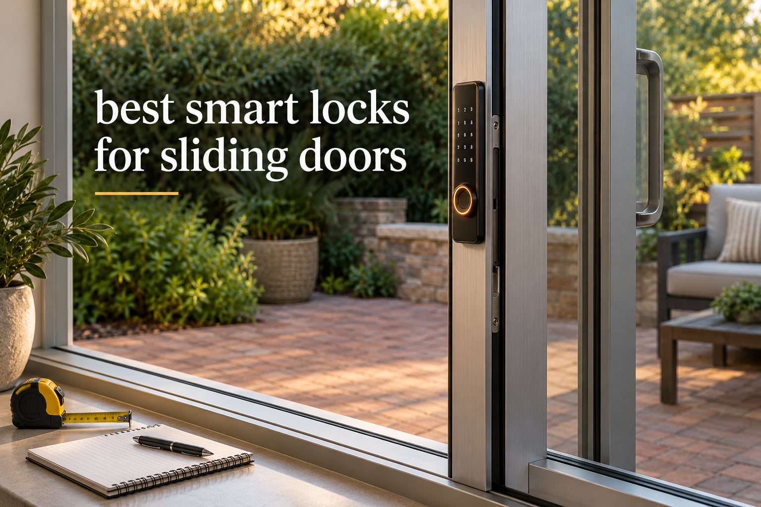 best smart locks for sliding doors