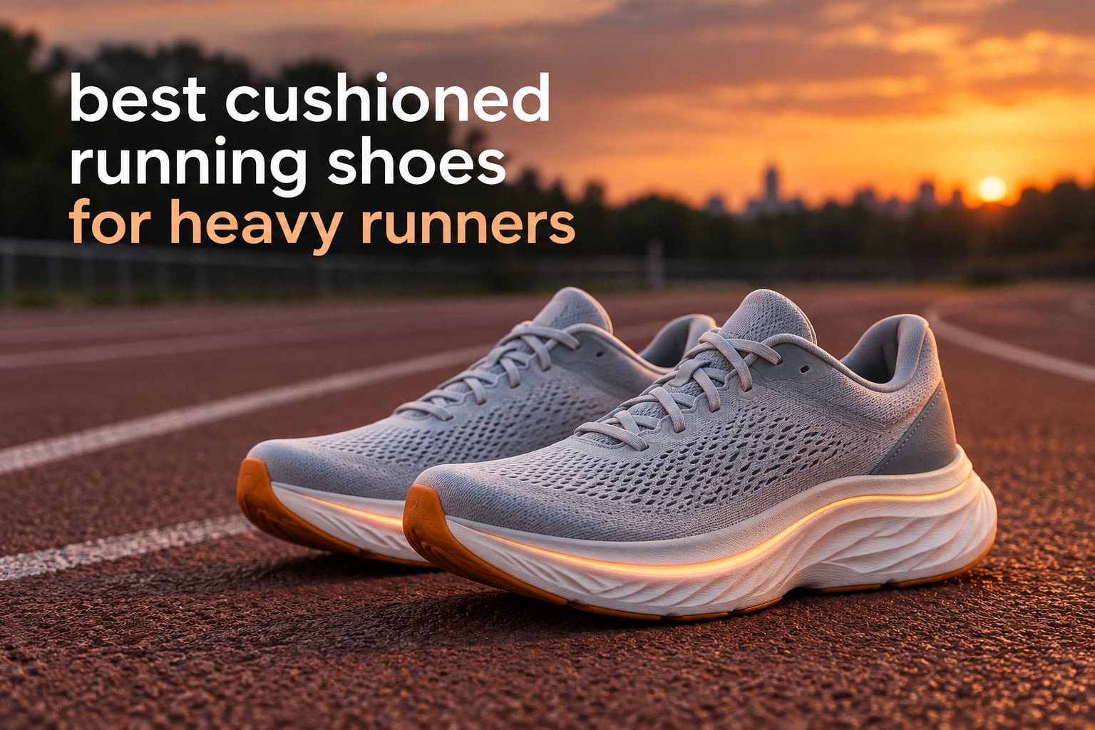 best cushioned running shoes for heavy runners